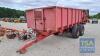 TRIFFIT 12T TRAILER C/W NEW TIPPING RAMS (TO BE FITTED)