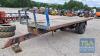 21FT FLATBED TRAILER