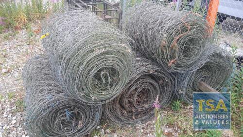 5 ROLLS NETTING WIRE