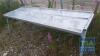 DOUBLE SIDED GALV CATTLE TROUGH