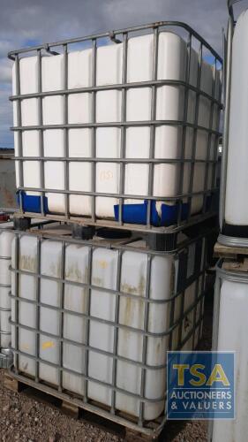 2 IBC TANKS