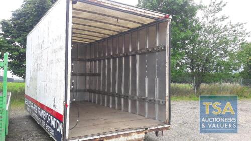 7.5 TON LORRY BOX 16' X 8' X 9' HIGH