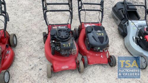 2 X ROVER MOWERS 18"