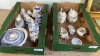 2 BOXES BLUE & WHITE ARTHUR WOOD & ROYAL DOULTON CHINA