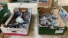 2 BOXES METAL WARE ETC