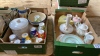 2 BOXES ASSORTED CHINA