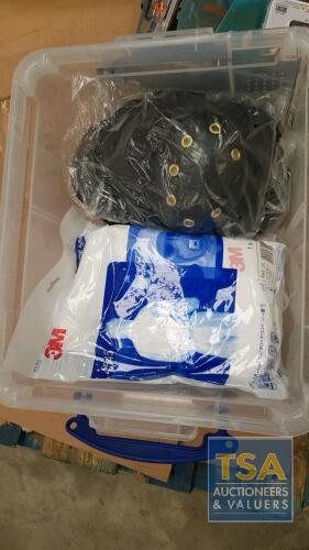 Box c/w 4 No. Coveralls and 4 No. Pairs Knee Pads