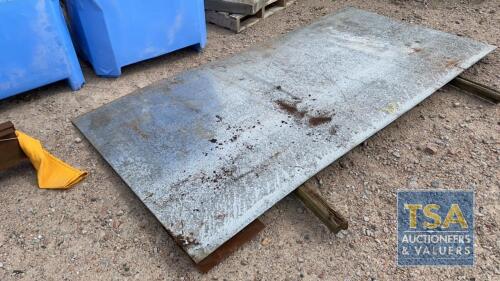 3 METAL PLATE SHEETS