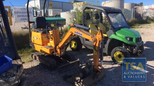 HANIX DIGGER H088, , YEAR 2008 , , NO VAT , , KEY IN P/C