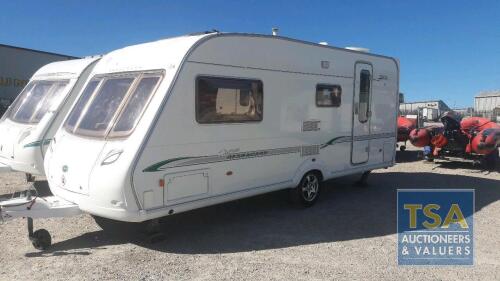 BESSACAR CARAVAN 4 BERTH KEY IN P/C