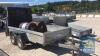 SILVER TWIN AXLE TRAILER