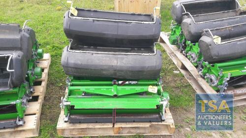 JOHN DEERE 30" QA7 CUTTING UNITS WITH GRASS BOXES