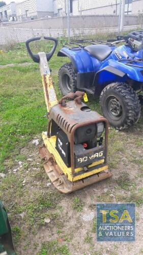 BOMAG DIESEL WHACKER PLATE