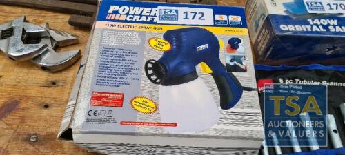 Powercraft 110W Electric Spray Gun - 240V