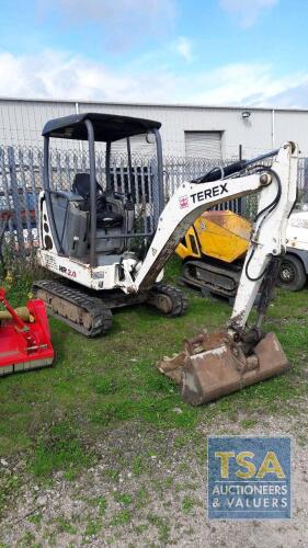 TEREX HR 20 1747 HOURS EXPANDING + RACKS 3 BUCKETS