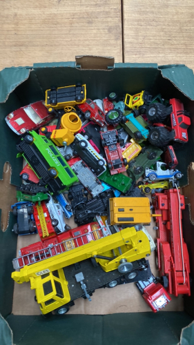 BOX- TOY CARS