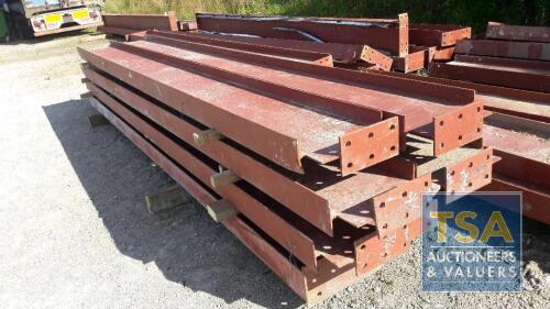 8 STEEL BEAMS