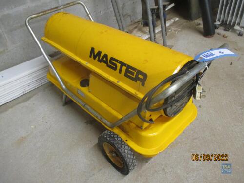 MASTER KEROSENE FIRED PORTABLE WORKSHOP HEATER - 240V