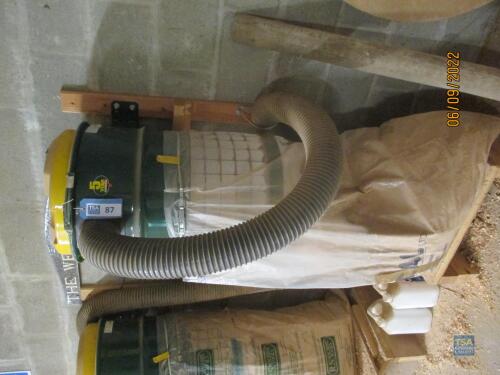 RECORD POWER DX5000 SINGLE BAG WALL MOUNTED DUST EXTRACTOR