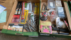 2 BOXES-DRILL BITS STAPLE GUN ETC