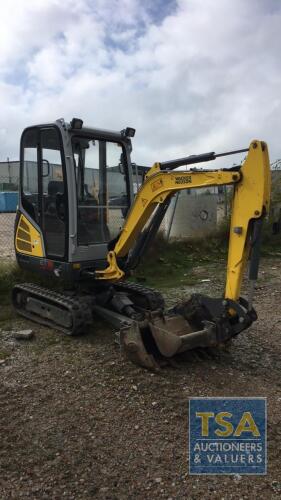 WACKER NEUSON DIGGER - ET18 VDS, Year 2018, 274 hours, PLUS VAT