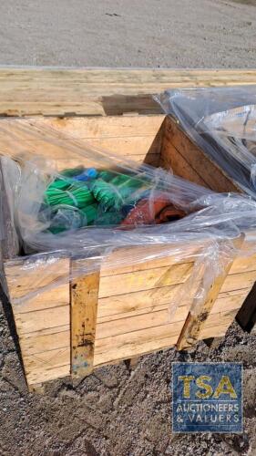 PALLET ASSORTED SLINGS 15 - 1T 38 - 2T, 9 - 3T, 9 - 5T & 2 - 10