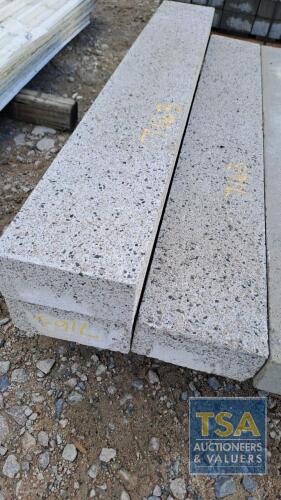 3 CONCRETE LINTELS 1.5M X 215 X 100