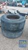 PAIR SUPER SINGLE WHEELS & TYRES