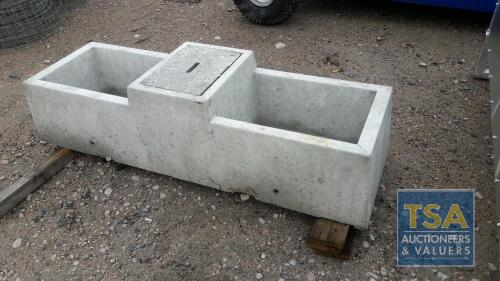 40 GALLON CONCRETE DRINKER