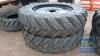 2 X 480/80/R46 MICHELIN WHEELS & TYRES