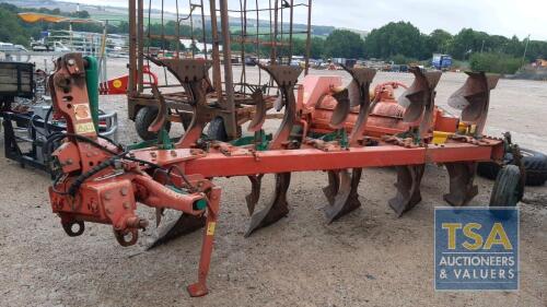 KV 5 FUR PLOUGH C/W FURROW PRESS ARM