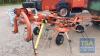 KUHN 4 ROTOR TEDDER WITH PTO