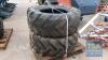 2 X 460/70 R24 TYRES