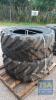 2 X UF 520/60 R28 TYRES