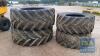 SET MICHELIN TRACTOR TYRES 2 X 710/60/42 & 2 X 600/60/30