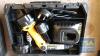 DEWALT 7V ANGLE DRILL, 2 BATTERIES, CASE & CHARGER &