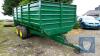 FRASER TRAILER (10 TONNE) 4 New Tyres