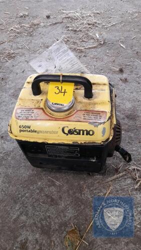 COSMO 650W PORTABLE GENERATOR