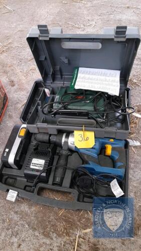 BATTERY DRILL & JIGSAW