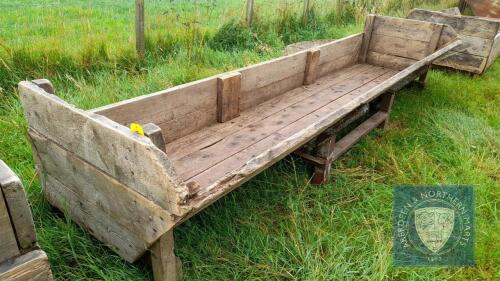 WOODEN FEED BUNKER