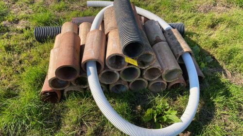 CLAY/DRAINING PIPES