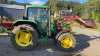 JOHN DEERE 6210 - 13,OOO HOURS C/W QUICKIE 3260 LOADER & GRAIP