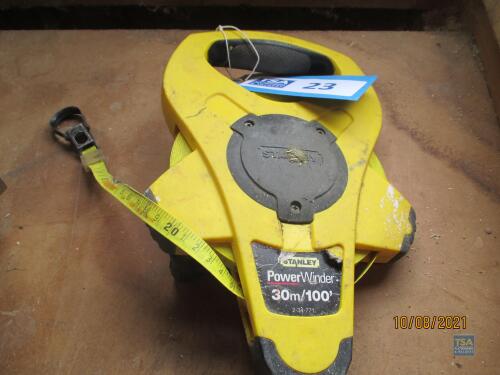 Stanley Power Winder Tape Measure - 30M