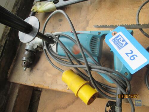 Makita 6300LR Angle Drill - 110V