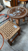 SMALL ELEPHANT TABLE WOVEN STOOL & CHAIR