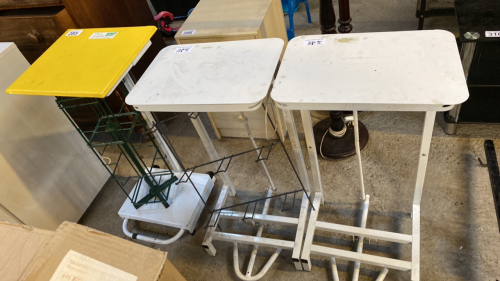3 SACK HOLDERS & RACKS