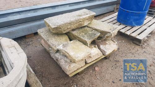 PALLET OF PINK SKEW COPE GRANITE