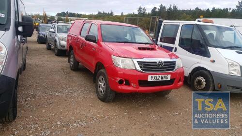 Toyota Hilux Hl2 D-4d 4x4 Dcb - 2494cc 4 Door 4x4