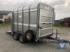 Ifor Williams TA5 stock box 8ft x 6ft with cross divider Serviced in Aug 21. Bought new 2016