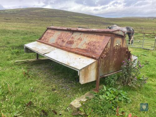 Sheep feeder<br/>2 x 3.1m approx (No towing)<br/>Collect from Tingwall